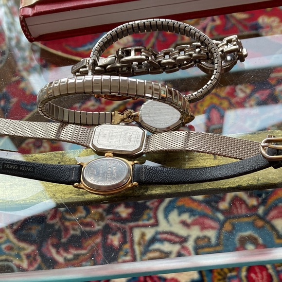 Timex Accessories Five Vintage Watches Low Price Havent Tried To